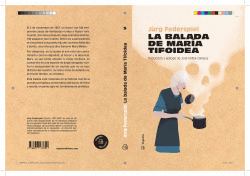 LA BALADA DE MAR�A TIFOIDEA