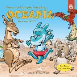 PASCUAL EL DRAGN DESCUBRE OCEANA - LIBROS INFANTILES EN LETRA LIGADA, MANUSCRI