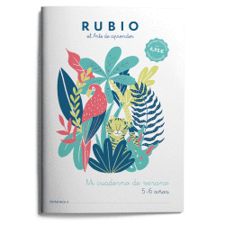 MI CUADERNO DE VERANO RUBIO 5-6 A�OS