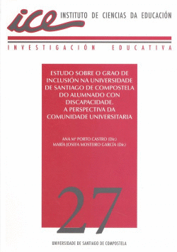 ESTUDO SOBRE O GRAO DE INCLUSI�N NA UNIVERSIDADE DE SANTIAGO DE COMPOSTELA DO AL