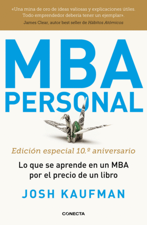 MBA PERSONAL EDICION ESPECIAL 10� ANIVERSARIO