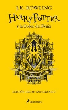 HARRY POTTER Y LA ORDEN DEL FENIX: EDICIN HUFFLEPUFF 20 ANIVERSARIO