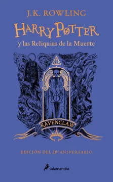 7 HARRY POTTER Y LAS RELIQUIAS DE LA MUERTE EDICIN 20 ANIVERSARIO RAVENCLAW