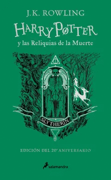 7 HARRY POTTER Y LAS RELIQUIAS DE LA MUERTE EDICIN 20 ANIVERSARIO SLYTHERIN