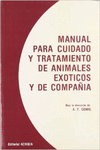 MANUAL PARA CUIDADO Y TRATAMIENTO ANIMALES EXTICOS Y DE COMPAA