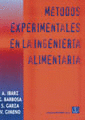 M�TODOS EXPERIMENTALES EN LA INGENIER�A ALIMENTARIA