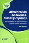 ALIMENTACI�N DE BOVINOS, OVINOS Y CAPRINOS