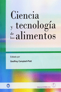 CIENCIA Y TECNOLOG�A DE LOS ALIMENTOS
