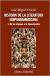 HISTORIA DE LA LITERATURA HISPANOAMERICANA