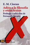 ADIS A LA FILOSOFA Y OTROS TEXTOS