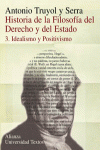 HISTORIA DE LA FILOSOF�A DEL DERECHO Y DEL ESTADO