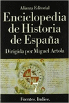 ENCICLOPEDIA DE HISTORIA DE ESPAA (VII) FUENTES. INDICE