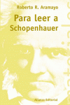 PARA LEER A SCHOPENHAUER