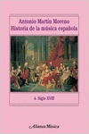 HISTORIA DE LA M�SICA ESPA�OLA. 4. SIGLO XVIII