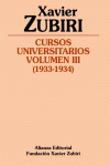 CURSOS UNIVERSITARIOS. VOLUMEN III (1933-1934)