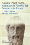 HISTORIA DE LA FILOSOF�A DEL DERECHO Y DEL ESTADO