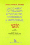 DICICONARIO REPERTORIO DE T�RMINOS ECON�MICOS FINANCIEROS Y COMERC