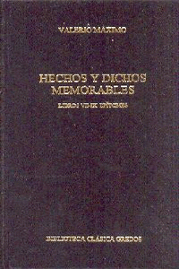 HECHOS Y DICHOS MEMORABLES LIBROS VII-IX