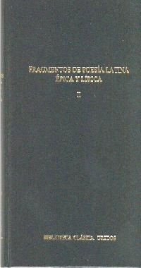 FRAGMENTOS POESIA LATINA EPICA Y LIRICA