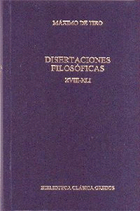 DISERTACIONES FILOSOFICAS XVIII-XLI.