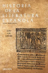 HISTORIA LITERATURA ESPA�OLA VOL. 1