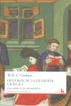 HISTORIA DE LA FILOSOFIA I