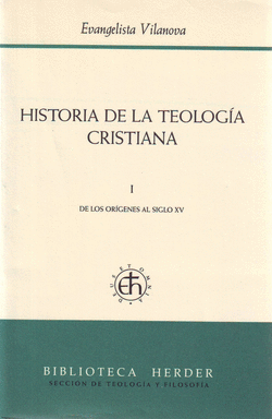 HISTORIA DE LA TEOLOG�A CRISTIANA