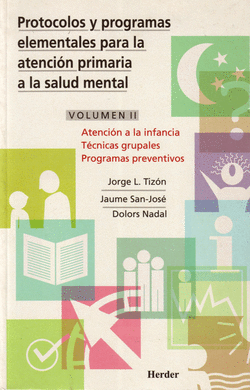 ATENCI�N A LA INFANCIA, T�CNICA GRUPALES PROGRAMAS PREVENTIVOS