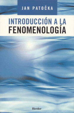 INTRODUCCI�N A LA FENOMENOLOG�A