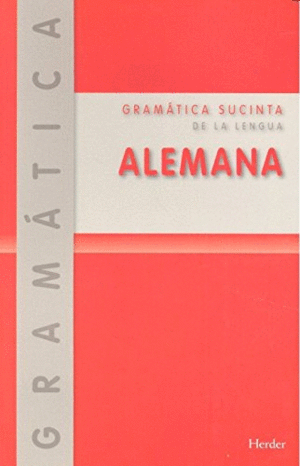 GRAM�TICA SUCINTA DE LA LENGUA ALEMANA