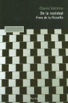 DE LA REALIDAD