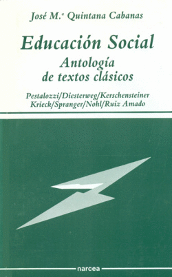 EDUCACION SOCIAL. ANTOLOGIA TEXTOS