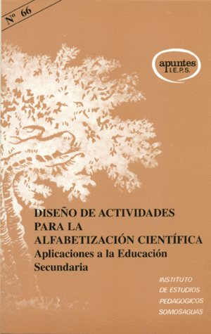 DISE�O DE ACTIVIDADES PARA LA ALFABETIZACI�N CIENT�FICA