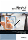 ELABORACI�N DE DOCUMENTOS DE TEXTOS