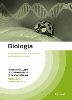 BIOLOG�A. PRUEBAS DE ACCESO A CICLOS FORMATIVOS DE GRADO SUPERIOR