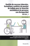 GESTI�N DE RECURSOS LABORALES, FORMATIVOS Y AN�LISIS DE PUESTOS DE TRABAJO PARA