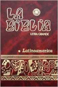 LA BIBLIA LATINOAM�RICA (LETRA GRANDE CARTON� COLOR U�EROS)