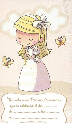 INVITACI�N 1� COMUNION
