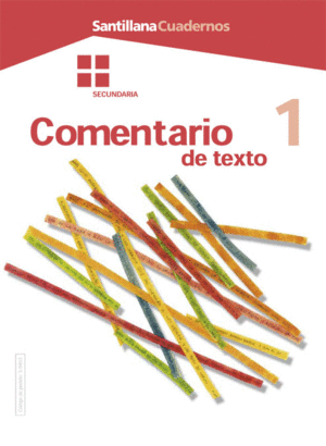 CUADERNO COMENTARIO DE TEXTO 1 ESO