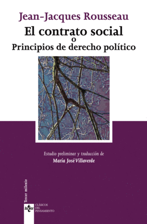 EL CONTRATO SOCIAL O PRINCIPIOS DE DERECHO POLTICO