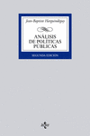 AN�LISIS DE POL�TICAS P�BLICAS