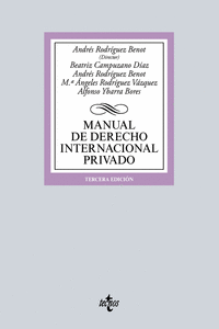 MANUAL DE DERECHO INTERNACIONAL PRIVADO