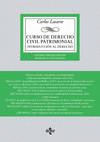 CURSO DE DERECHO CIVIL PATRIMONIAL. ED.2017