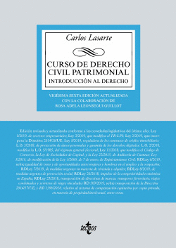 CURSO DE DERECHO CIVIL PATRIMONIAL