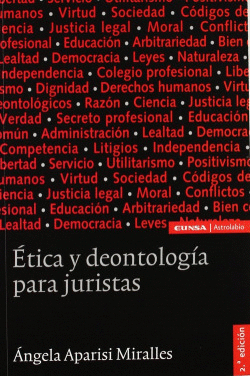ETICA Y DEONTOLOG�A PARA JURISTAS