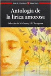 ANTOLOGIA DE LA LIRICA AMOROSA N/E