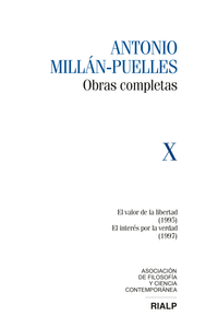 MILLN-PUELLES VOL. X OBRAS COMPLETAS