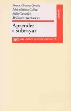APRENDER A SUBRAYAR