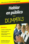 HABLAR EN PBLICO PARA DUMMIES