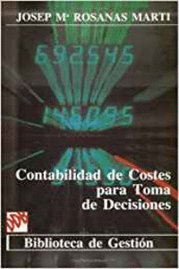CONTABILIDAD DE COSTES PARA TOMA DE DECISIONES